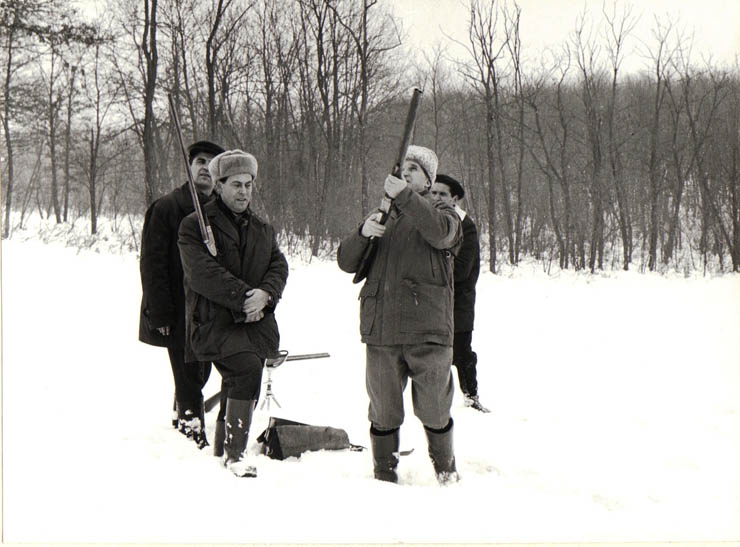 Vanatoare cu sefii misiunilor diplomatice 25 ianuarie 1969