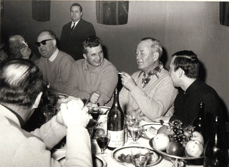 Vanatoare cu sefii misiunilor diplomatice 25 ianuarie 1969