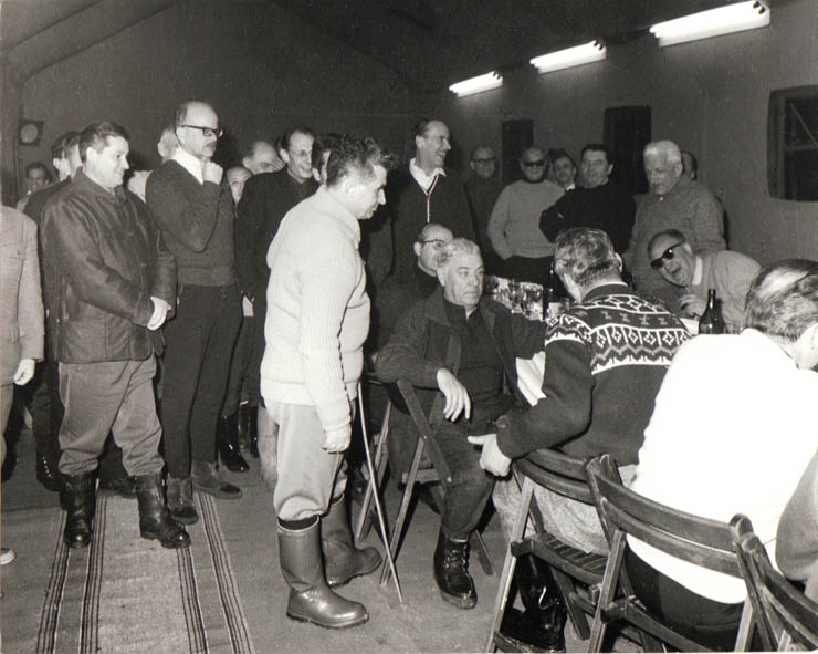 Vanatoare cu sefii misiunilor diplomatice 25 ianuarie 1969