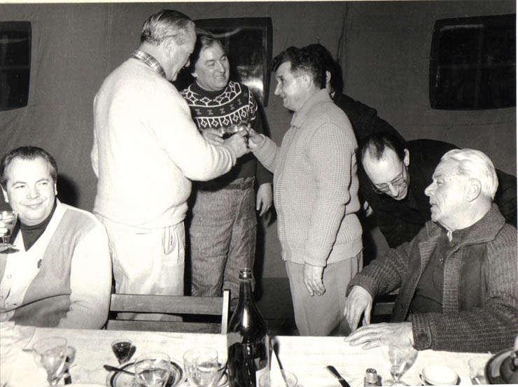 Vanatoare cu sefii misiunilor diplomatice 25 ianuarie 1969