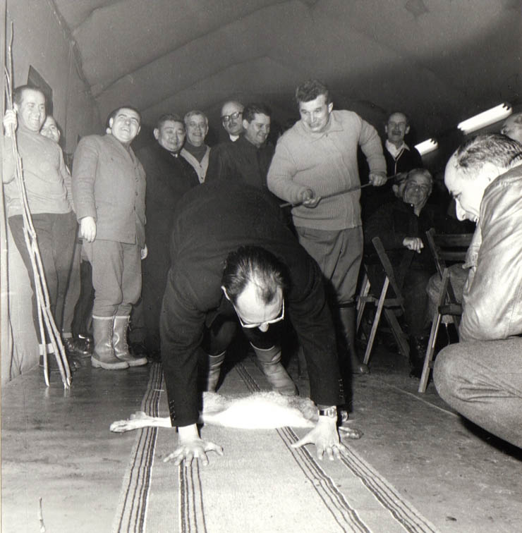 Vanatoare cu sefii misiunilor diplomatice 25 ianuarie 1969