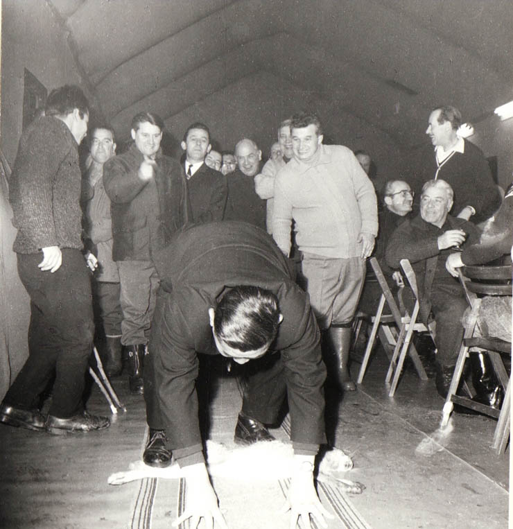 Vanatoare cu sefii misiunilor diplomatice 25 ianuarie 1969