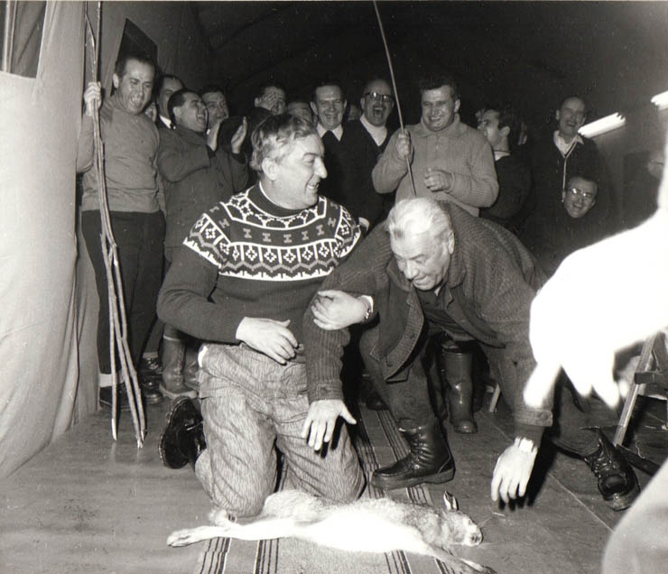 Vanatoare cu sefii misiunilor diplomatice 25 ianuarie 1969