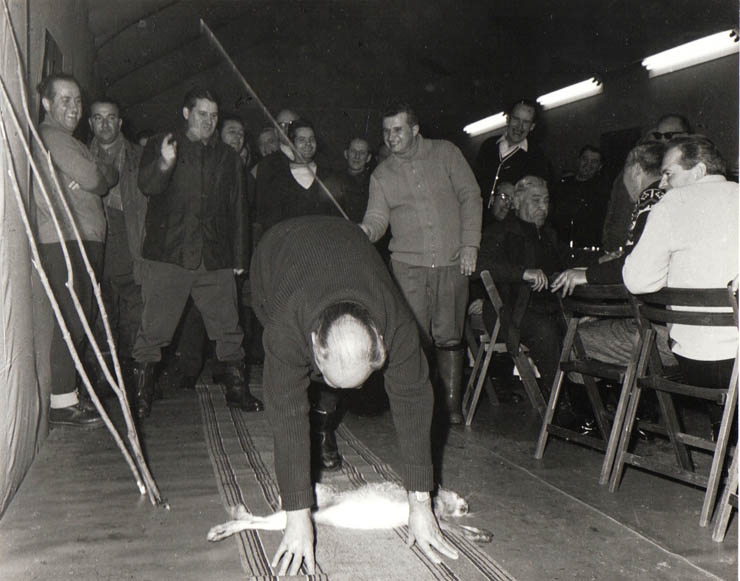 Vanatoare cu sefii misiunilor diplomatice 25 ianuarie 1969