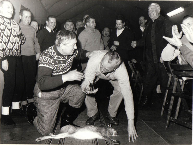 Vanatoare cu sefii misiunilor diplomatice 25 ianuarie 1969