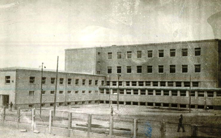 Fotografie: Fabrică de pâine construită în 1953 în Braşov.(1953)