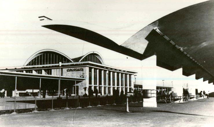 Oraşul Constanţa, Gara nouă.(1961)