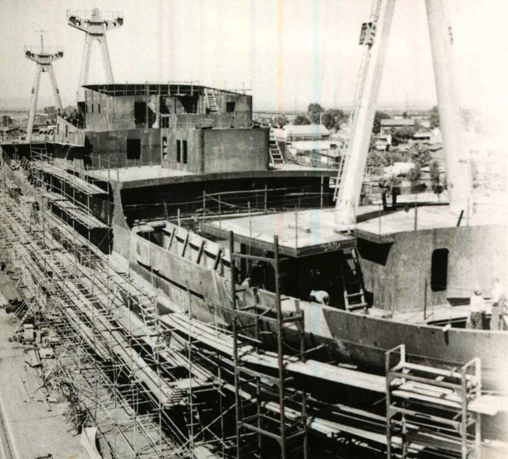 Şantierul Naval Galaţi.(1970) 