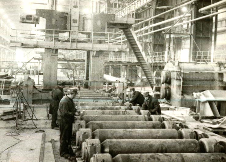 Combinatul siderurgic Galaţi.(1970)