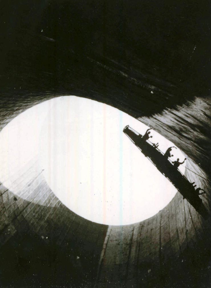 Şantierul hidroenergetic Lotru.(1970)