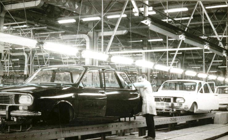 Uzina de autoturisme din Piteşti.(1970)