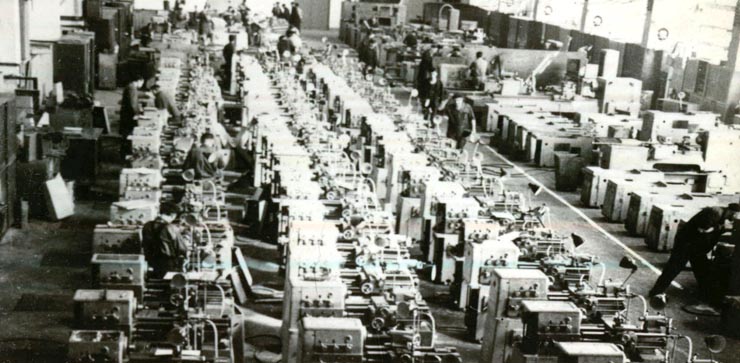 Uzinele de strunguri Arad.(1970)