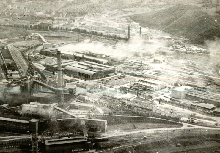 Combinatul siderurgic Reşiţa.(1970)