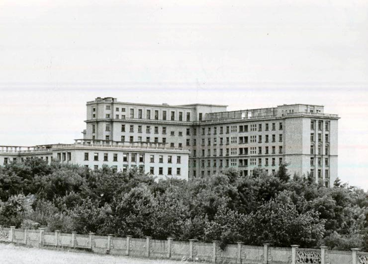 Spitalul Fundeni din Bucureşti, (Vedere parţială).(f.a.)