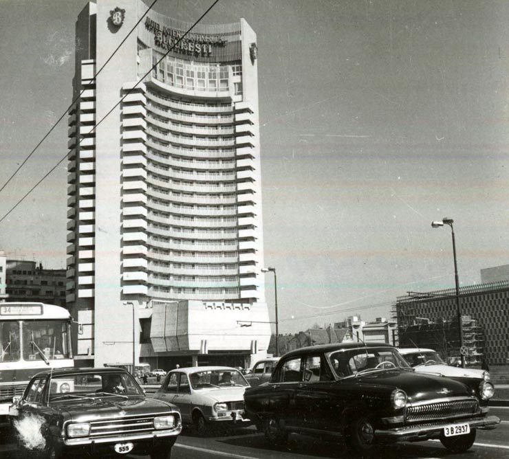 În imagine noul complex hotelier Intercontinental – Bucureşti.(f.a.)