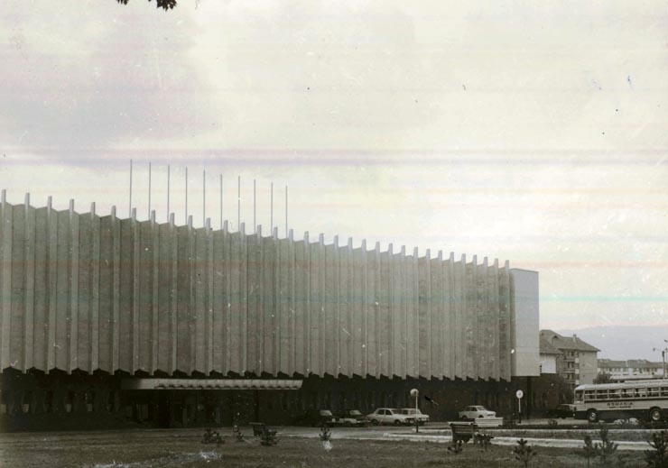 Noul patinoar artificial din oraşul Miercurea Ciuc, (Exterior).(f.a.)