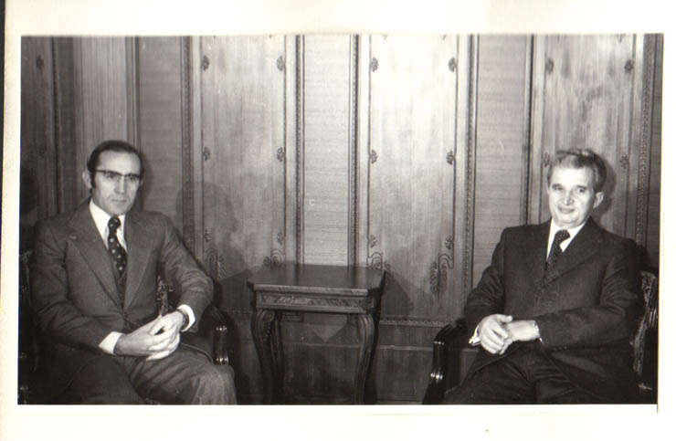 Convorbiri dintre preşedintele Nicolae Ceauşescu şi preşedintele Republicii Portugheze, generalul Antonio dos Santos Ramalho Eanes, cu prilejul vizitei pe care o efectuează în România.   (20-23.III.1979).