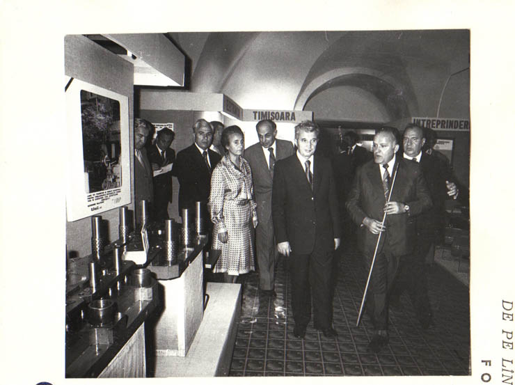 Conducători de partid şi de stat în vizită de lucru în judeţul Timiş. La expoziţia realizărilor economiei judeţene.  (14-15.IX.1979).