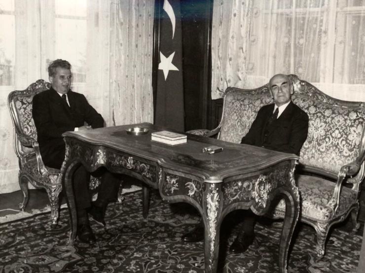 Vizita oficială a lui Nicolae Ceauşescu în Turcia. Convorbiri între cei doi preşedinţi. (22-25 iunie 1976)