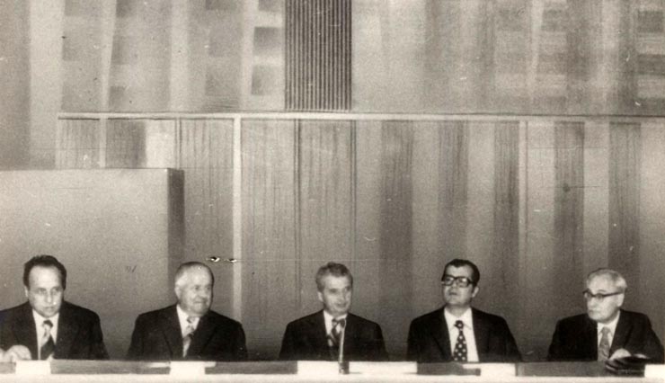Delegaţia României la Conferinţa de la Berlin a partidelor comuniste şi muncitoreşti din Europa. (28-30 iunie 1976)