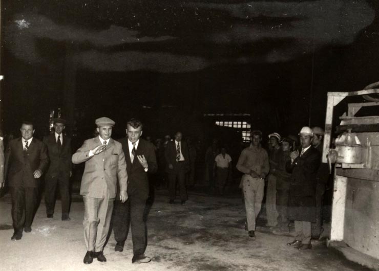 Vizita de lucru a lui Nicolae Ceauşescu în municipiul Galaţi. (3 iulie 1976)