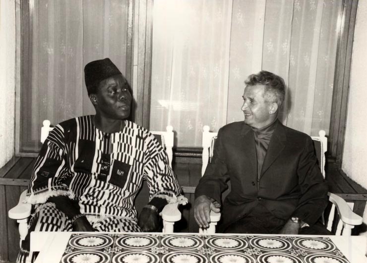 Vizita în România a preşedintelui Republicii Populare Benin, Mathieu Kerekou. (21-24 iulie 1976)