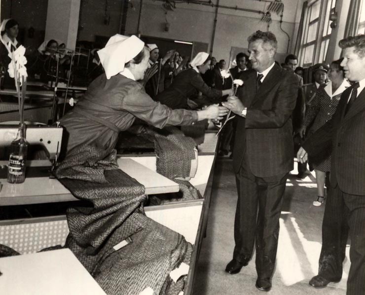 Vizita de lucru a lui Nicolae Ceauşescu, a Elenei Ceauşescu şi a altor conducători de partid şi de stat, în judeţul Iaşi. (31 iulie 1976)