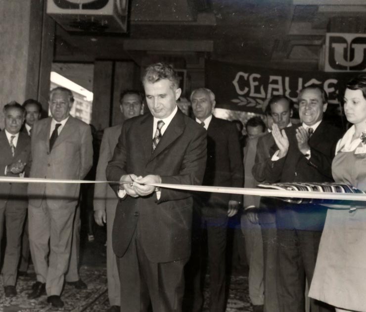 Inaugurarea marelui magazin „Unirea” din Capitală (2 septembrie 1976)