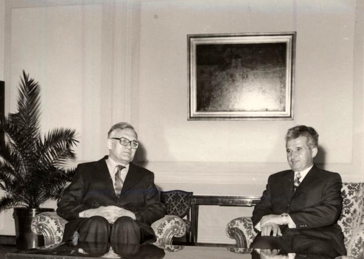 Primirea lui V. A. Kirillin, vicepreşedinte al Consiliului de Miniştri al U.R.S.S. (28 septembrie 1976)