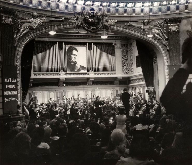 Al VII-lea festival internaţional George Enescu. Bucureşti, septembrie 1976. (septembrie 1976)