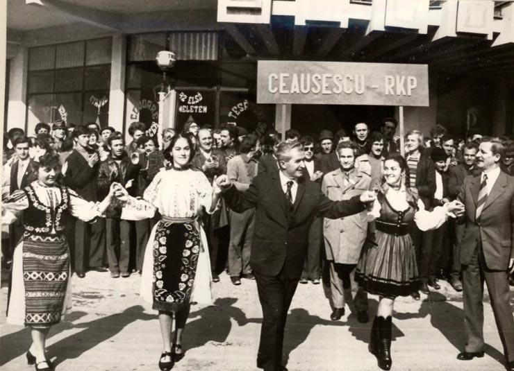 Vizita lui Nicolae Ceauşescu în judeţul Harghita. Miercurea Ciuc. (5 octombrie 1976)