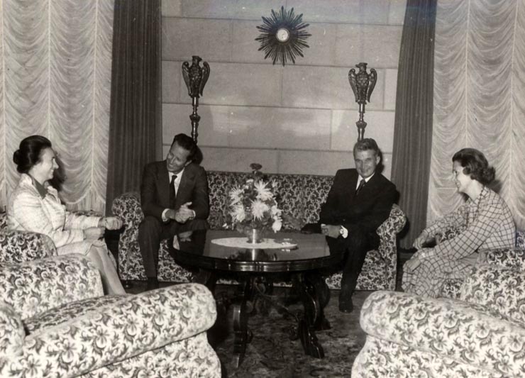 Vizita oficială în România a Maiestăţii Sale Baudouin, regele belgienilor şi a Maiestăţii Sale, Regina Fabiola. Convorbire prietenească. (11-14 octombrie 1976)