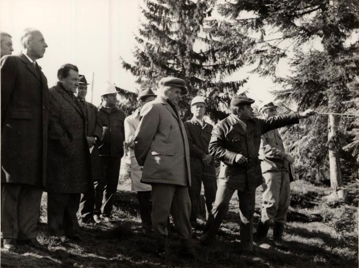 Vizita de lucru a lui Nicolae Ceauşescu în judeţul Alba. (21 octombrie 1976)