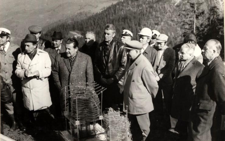 Vizita de lucru a lui Nicolae Ceauşescu în judeţul Alba. (21 octombrie 1976)
