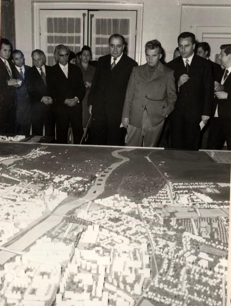 Vizita de lucru a lui Nicolae Ceauşescu în judeţul Satu Mare. (22 octombrie 1976)