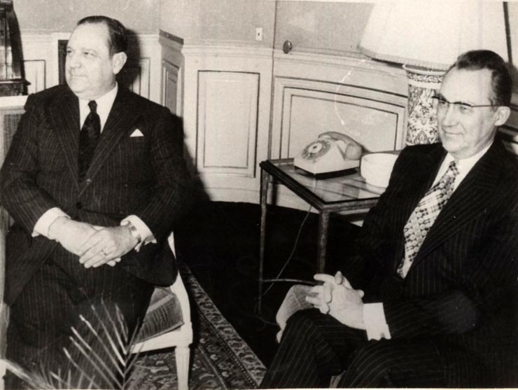 Vizita oficială a primului ministru al României, Manea Mănescu în Franţa. (14 decembrie 1976)