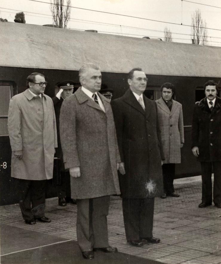 Vizita în România a lui Dobrosav Ciulafici, preşedintele interimar al Consiliului Executiv Federal al R.S.F. Iugoslavia. (17-19 februarie 1977)