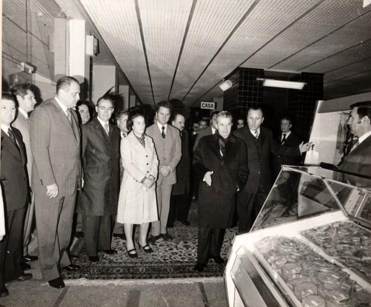 Inaugurarea magazinului „Premial” din Piaţa Amzei – Bucureşti. (29 aprilie 1977)