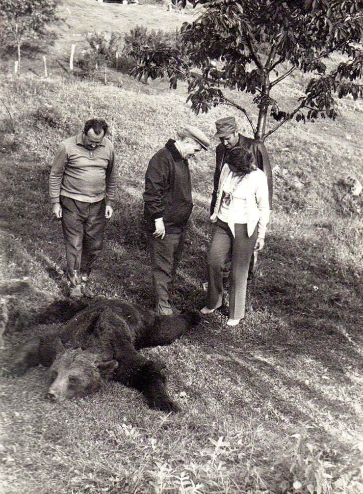 Vanatoare Bistrita Septembrie 1972