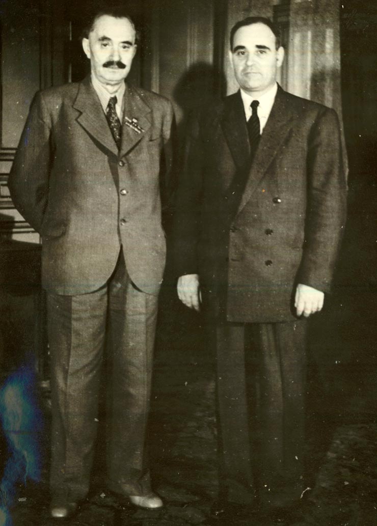 Vizita in Bulgaria - Gheorghiu Dej  si Gheorghi Dimitrov 15-16 iulie 1947