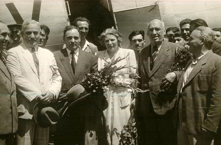 Inapoierea delegatiei de la Moscova, 27 iunie 1947