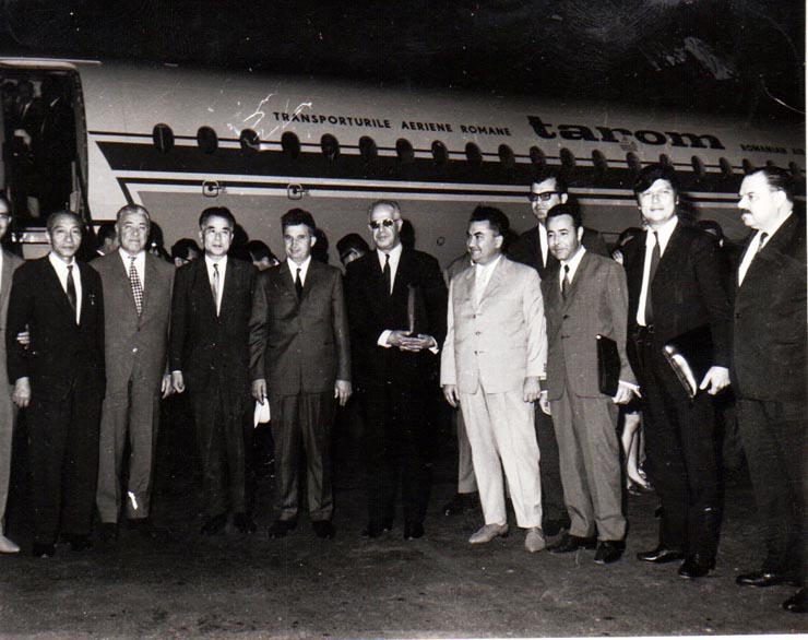 Primirea de către Nicolae Ceauşescu a delegaţiei Partidului Eliberării din Maroc, invitată să participe la lucrările Congresului al X-lea al P.C.R. (5 august 1969)