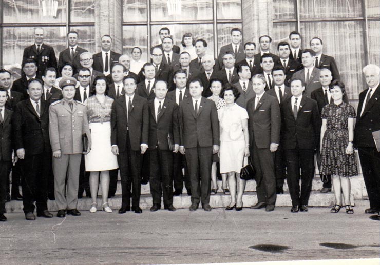 Delegaţia judeţului Brăila participantă la lucrările Congresului al X-lea al P.C.R. din august 1969.(6-12 august 1969).
