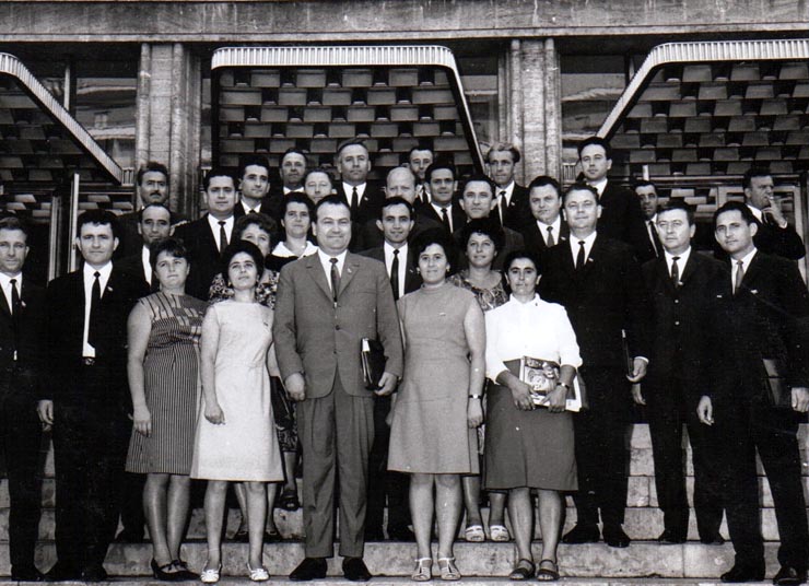 Delegaţia judeţului Mehedinţi participantă la lucrările Congresului al X-lea al P.C.R. din august 1969.(6-12 august 1969).