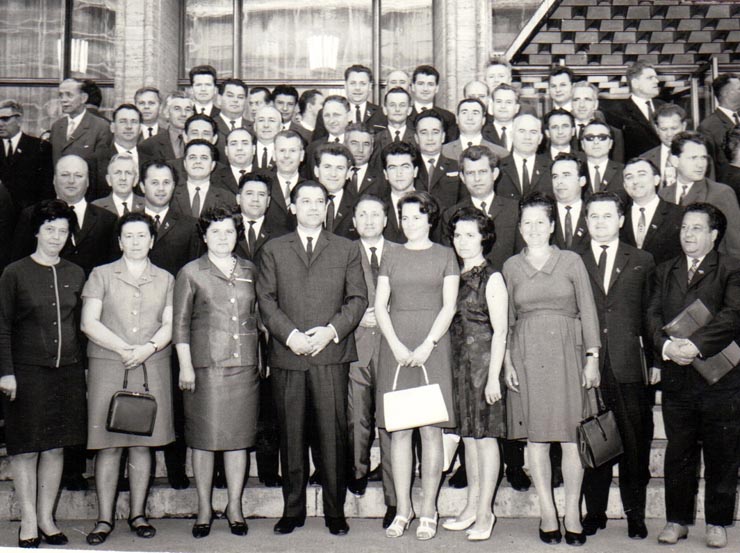 Delegaţia judeţului Bacău participantă la lucrările Congresului al X-lea al P.C.R. din august 1969.(6-12 august 1969).