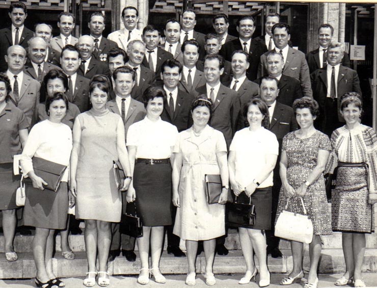 Delegaţia judeţului Vaslui participantă la lucrările Congresului al X-lea al P.C.R. din august 1969.(6-12 august 1969).