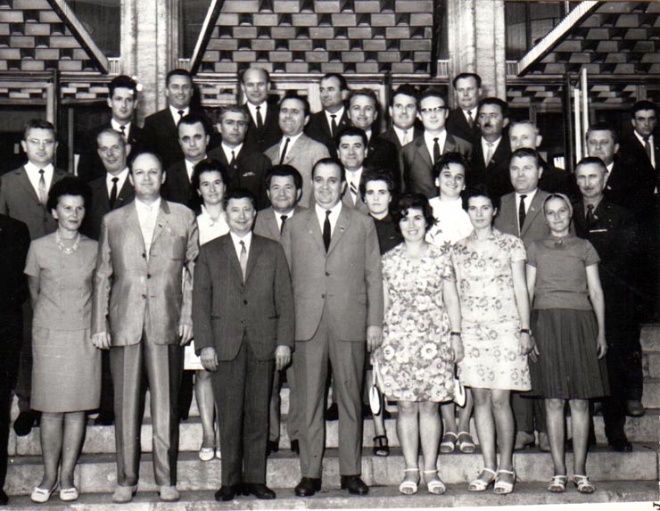 Delegaţia judeţului Satu Mare participantă la lucrările Congresului al X-lea al P.C.R. din august 1969.(6-12 august 1969).