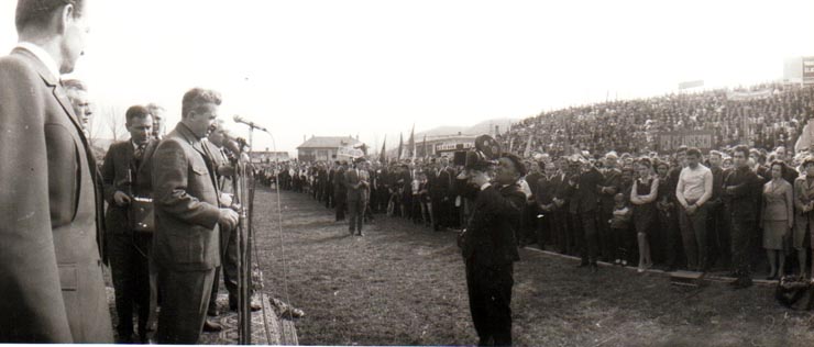 Vizita de lucru a lui Nicolae Ceauşescula Oradea. ( mai 1970).