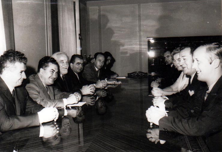 Vizita Secretarului general al Partidului Democrat din Finlanda, Kalevi Sorsa – convorbirile oficiale. (31 august 1970).