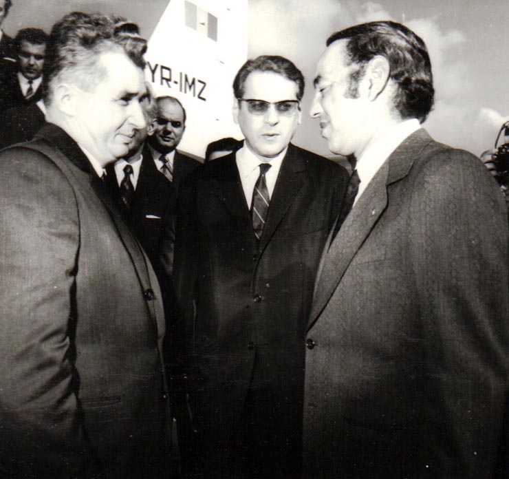 Vizita în Maroc a unei delegaţii guvernamentale condusă de Nicolae Ceauşescu.        ( decembrie 1970).